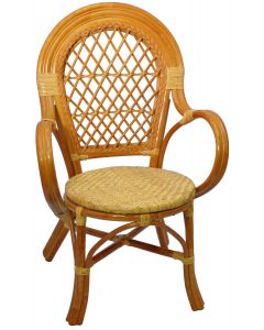ogrodowe krzesło z drewna