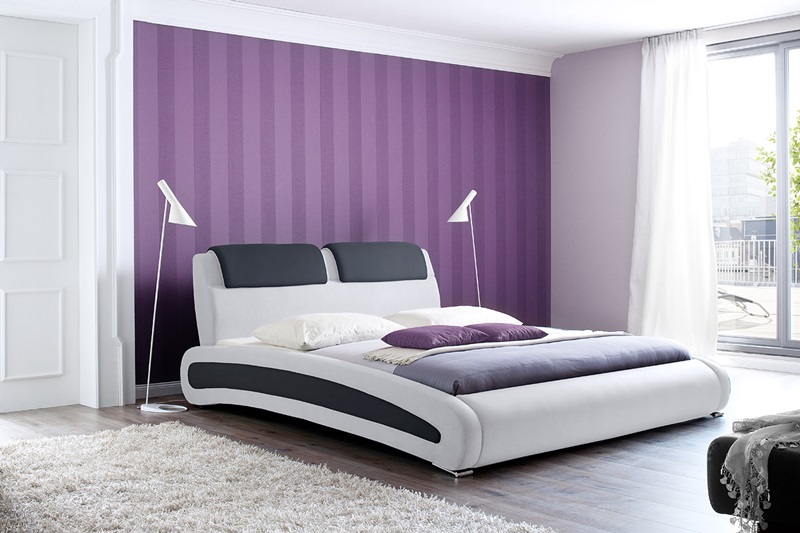 nowoczesne łóżka do sypialni tapicerowane